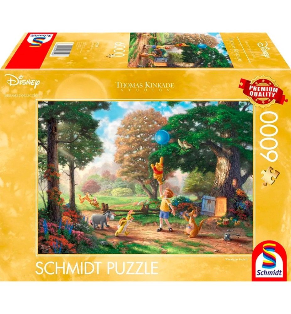 Puzzle 6000 pièces Winnie l'ourson - Thomas Kinkade