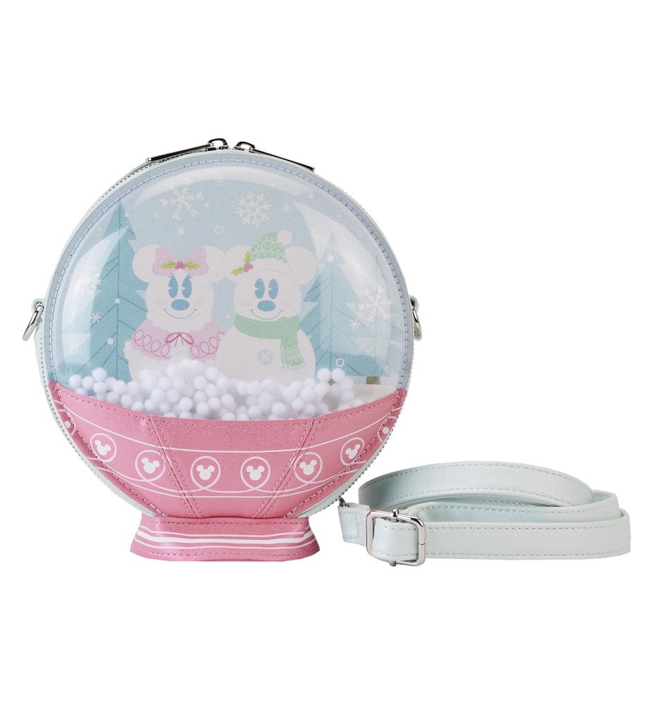 Sac à main Mickey et Minnie Snowglobe - Loungefly