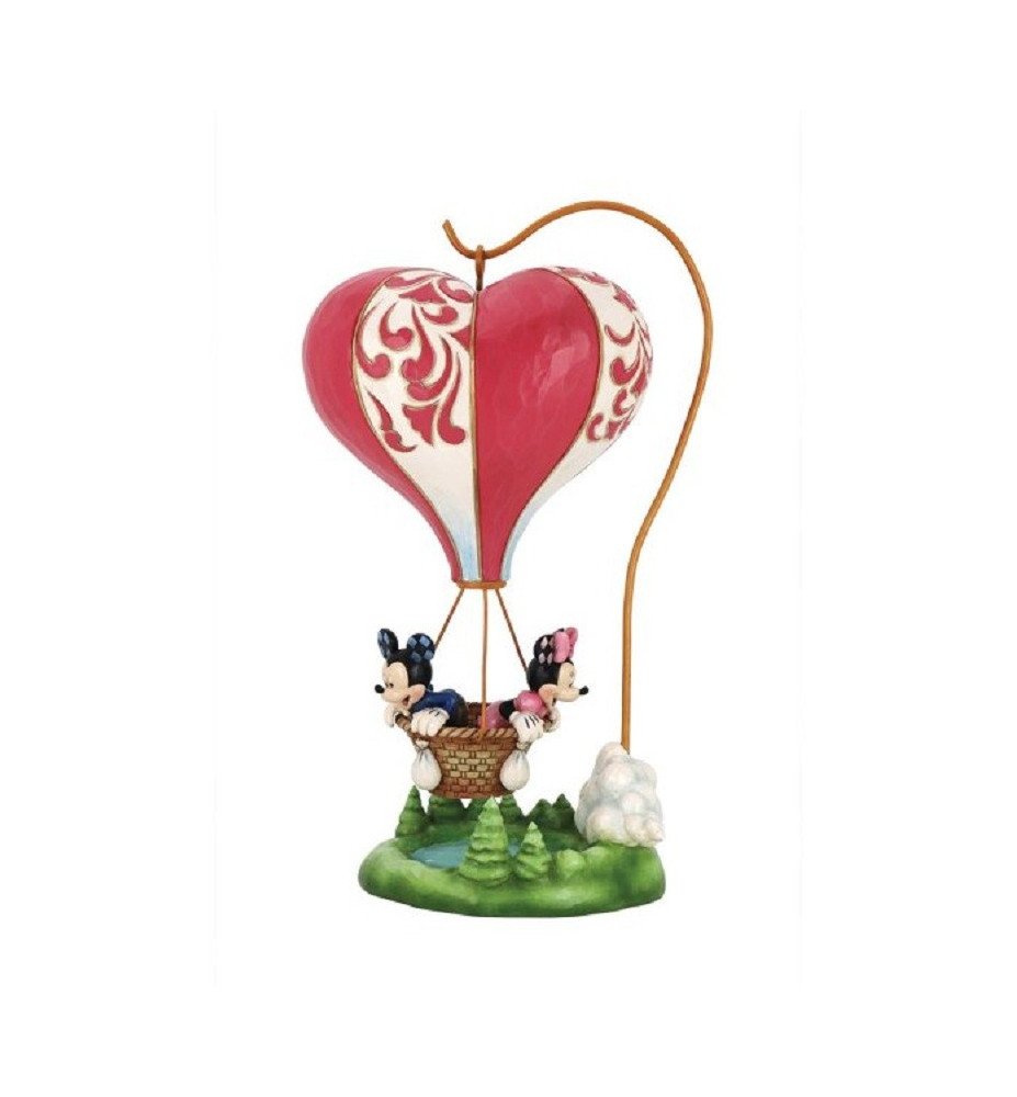 Figurine Mickey et Minnie Montgolfière - Disney Traditions