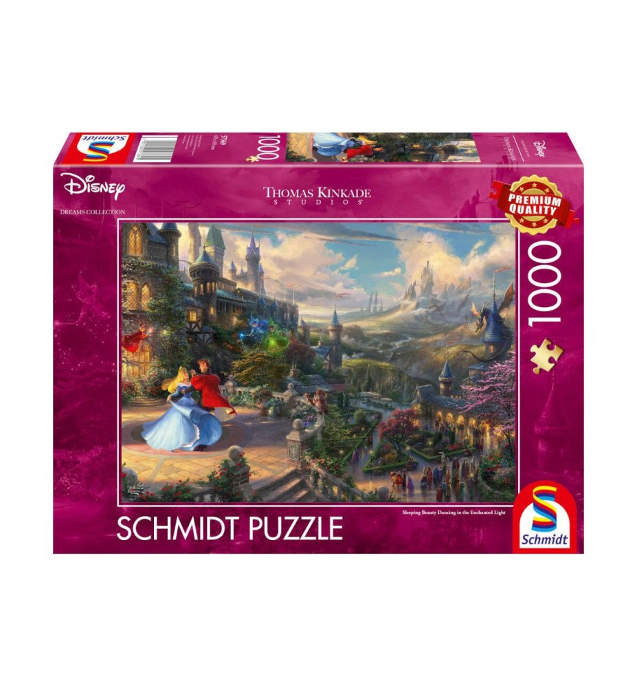 Puzzle 1000 pièces La Belle au bois dormant - Thomas Kinkade