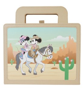 Journal Lunchbox Mickey et Minnie Western - Loungefly
