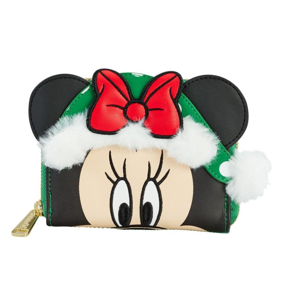 Portefeuille Minnie Polka Christmas - Loungefly