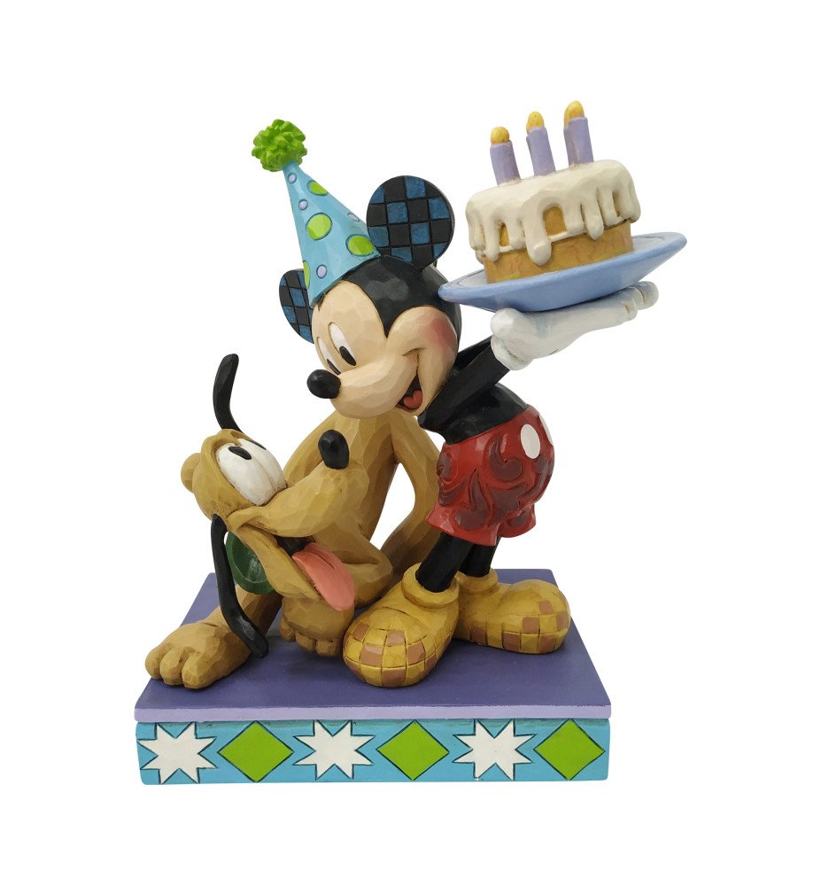 Mickey et Pluto Anniversaire- Disney Traditions
