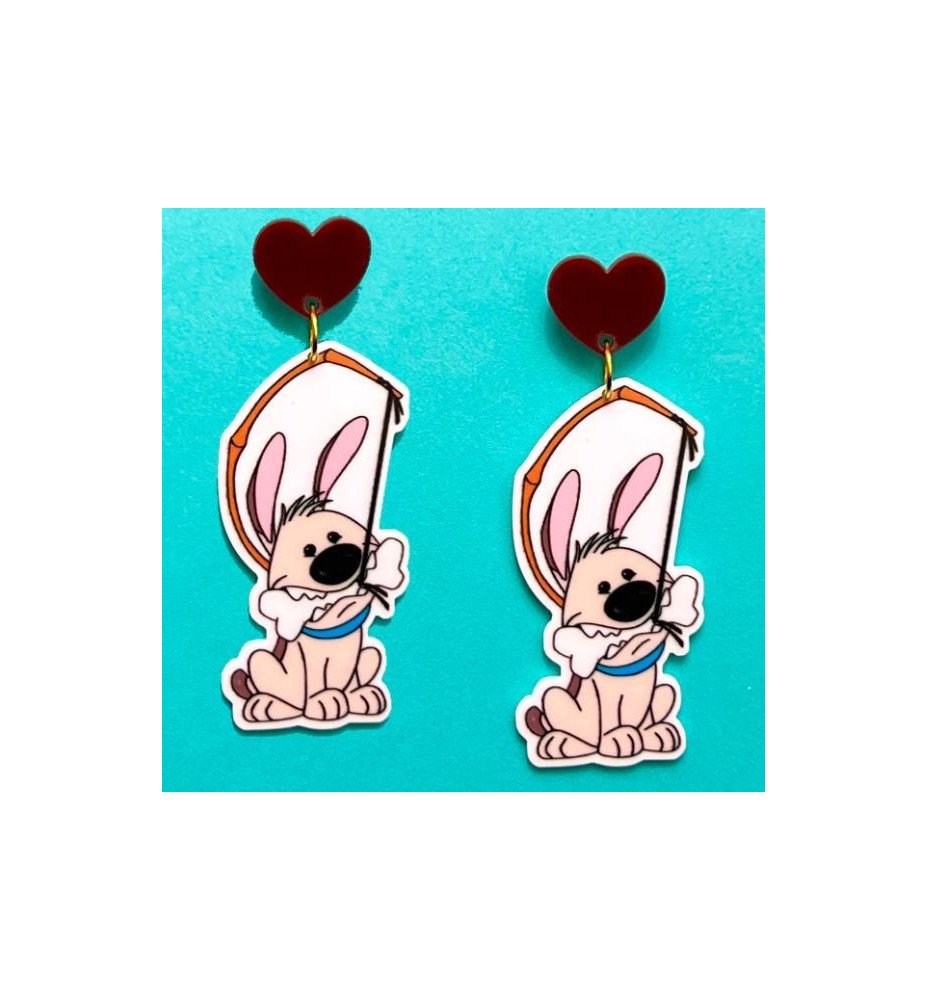 Boucles d'oreilles Petit Frère - Mulan
