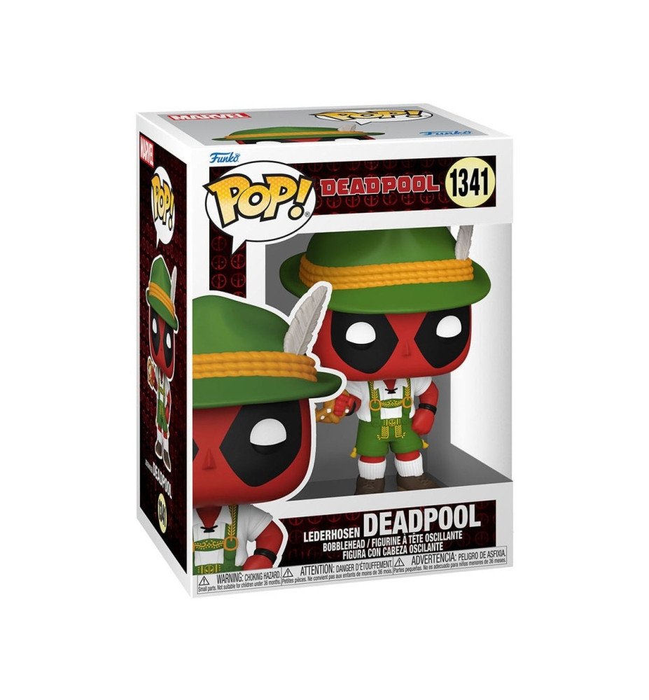 Pop 1341 Bobblehead Deadpool Lederhosen - Marvel
