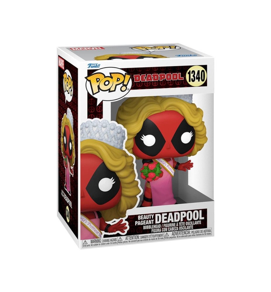 Pop 1340 Bobblehead Deadpool beauty pageant - Marvel