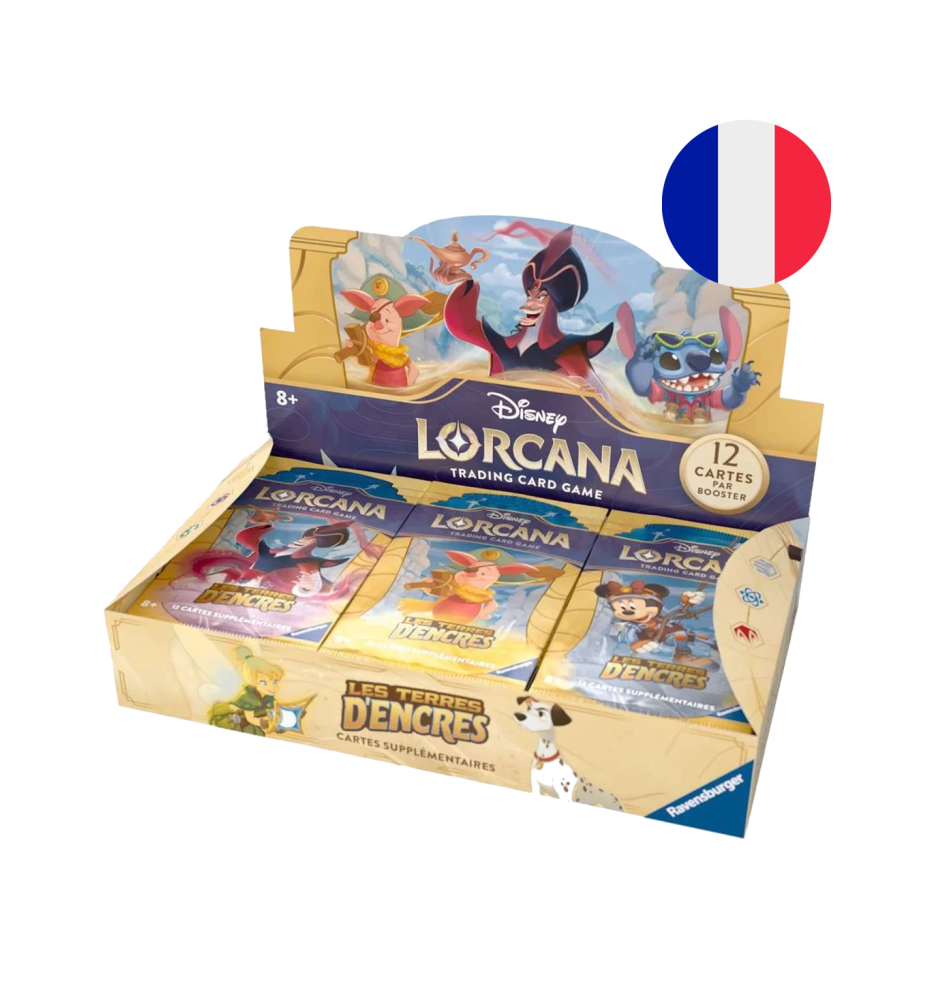 Lorcana booster Chapitre 3 - Les terres d'encres