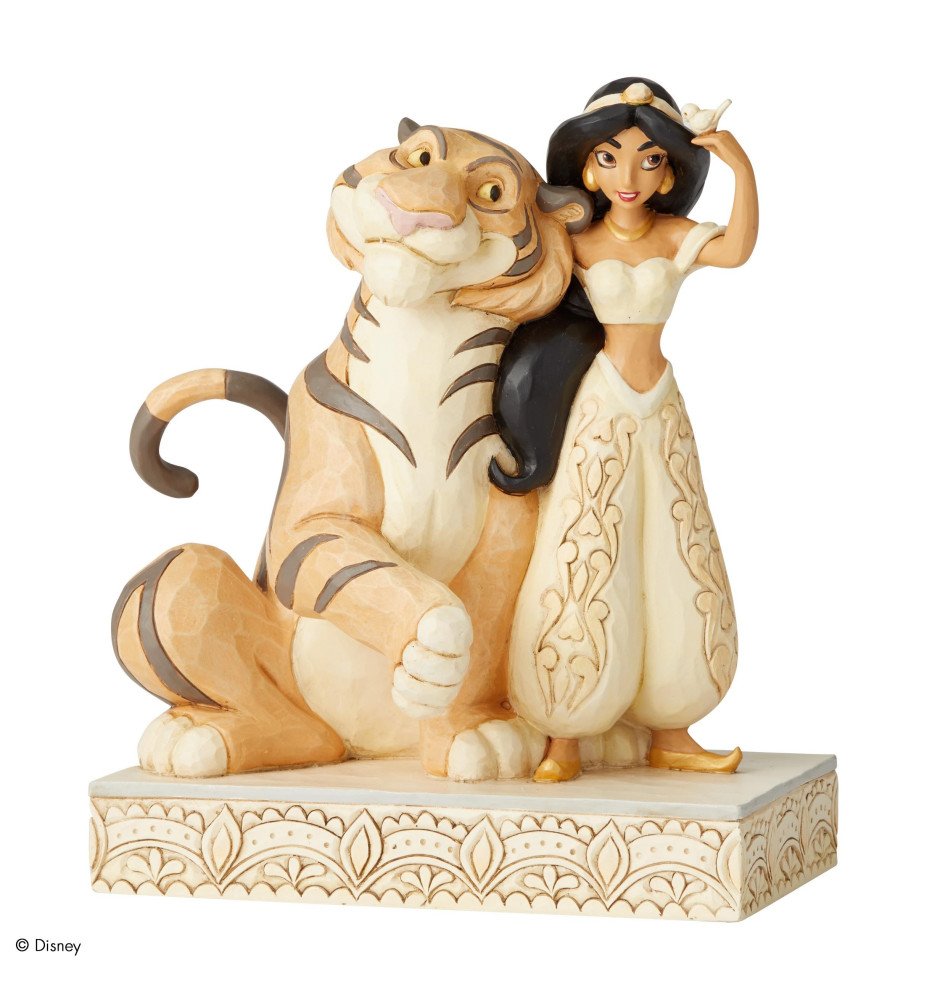 Jasmine et Rajah White Woodland Disney Traditions
