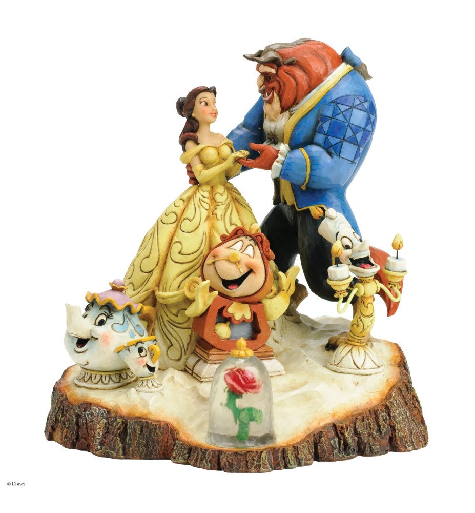 Scène Belle et la Bête Disney Traditions