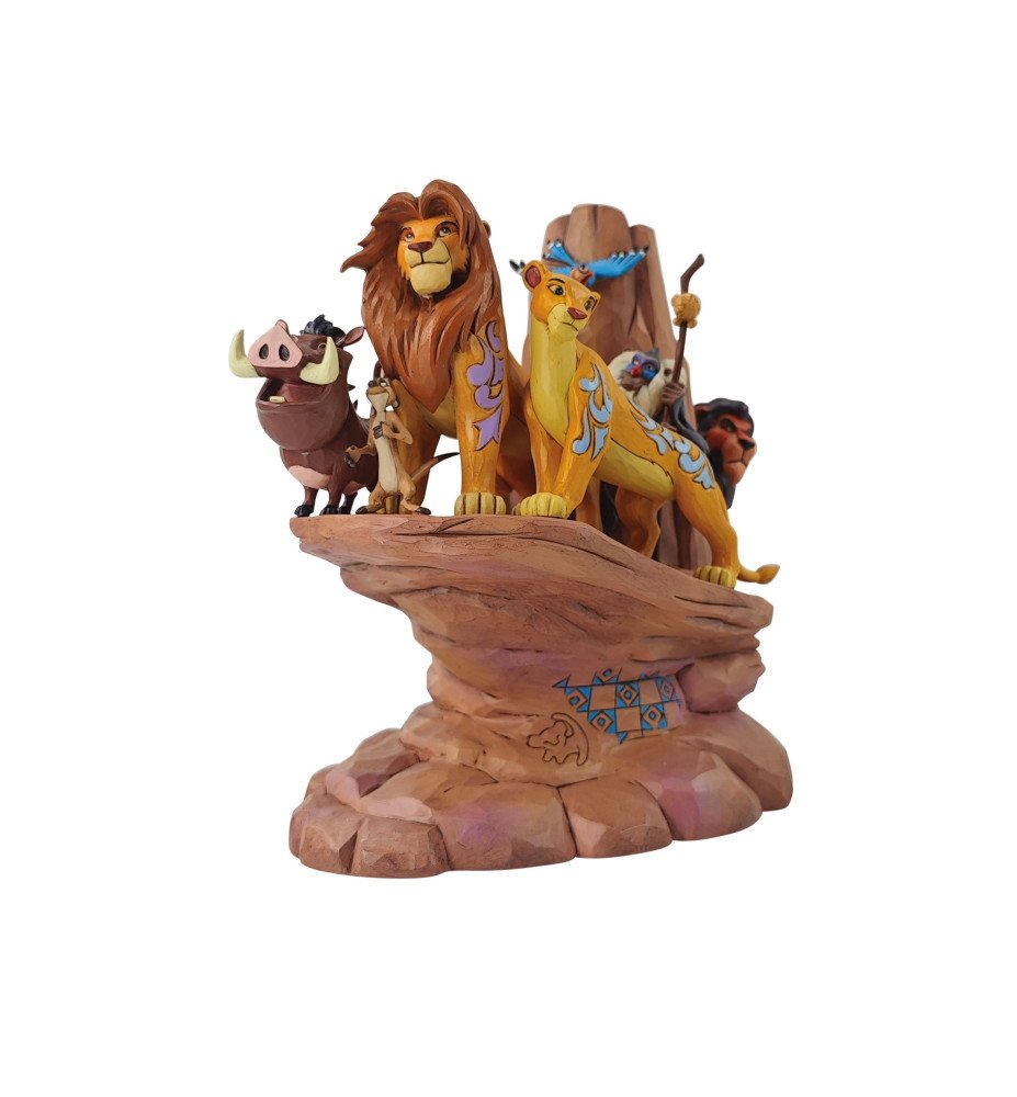 Carved in stone Le roi Lion - Disney traditions