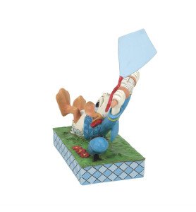 Figurine Donald avec son cerf volant - Disney traditions