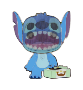 Big Pin's Stitch with record player - Lilo et stitch