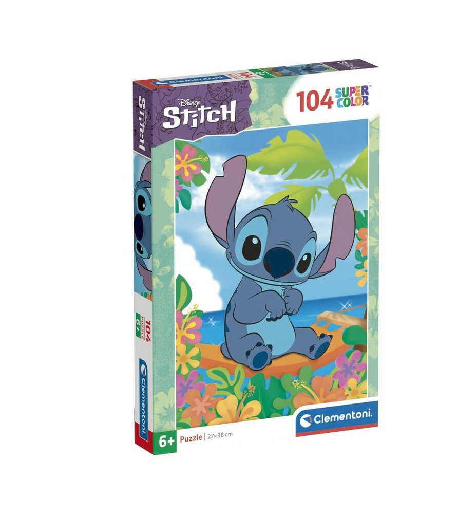 Puzzle enfant 104 pièces Stitch - Clementoni
