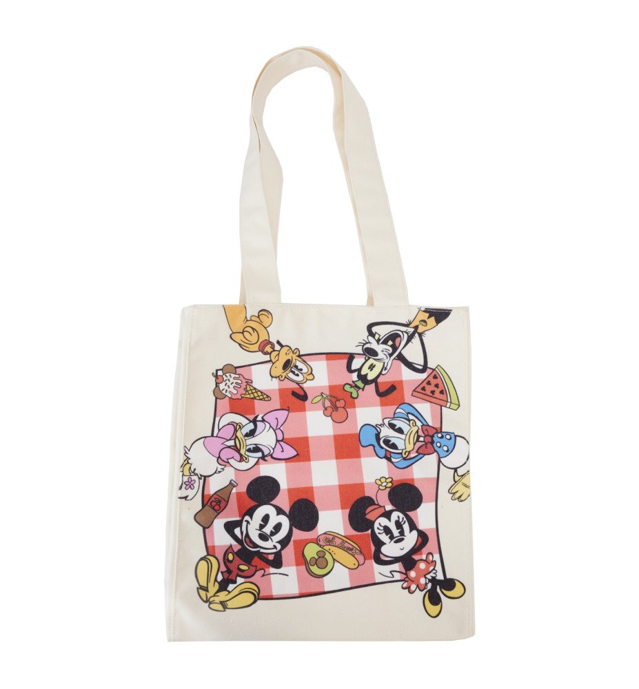 Tote Bag  Mickey and friends  Picnic - Loungefly