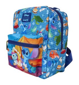 Sac à dos Nylon Stitch Camping - Loungefly