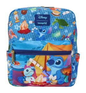 Sac à dos Nylon Stitch Camping - Loungefly