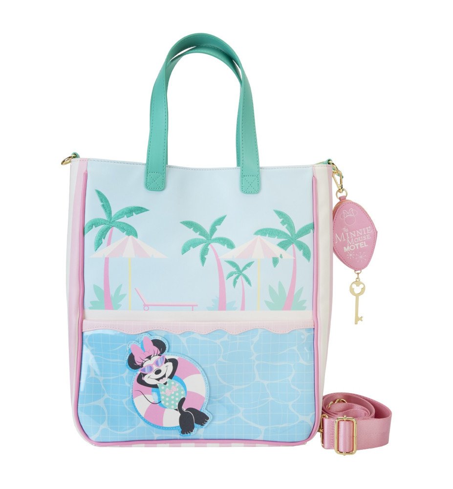 Tote bag + porte monnaie Minnie Mouse vacation Style - Loungefly