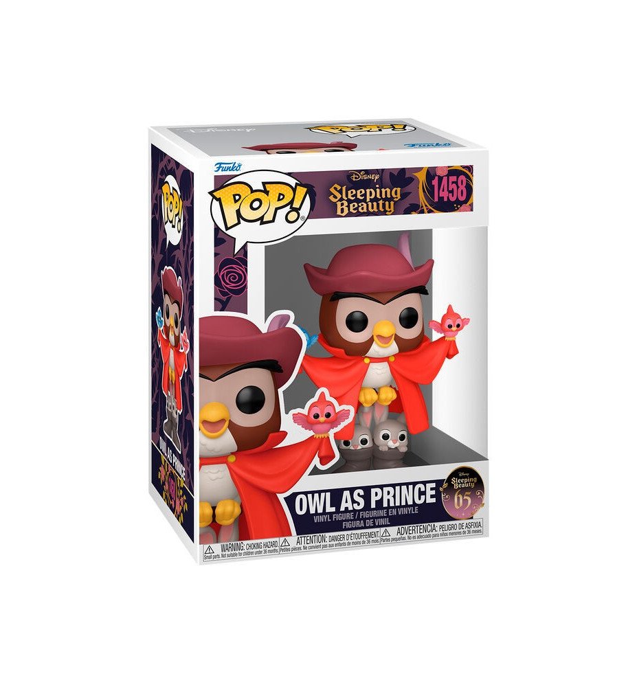 Pop 1458 Hibou en prince 65 ans - La Belle au bois dormant