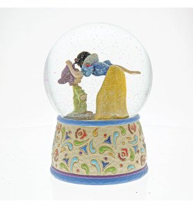 Snowglobe Blanche Neige et Simplet Disney Traditions
