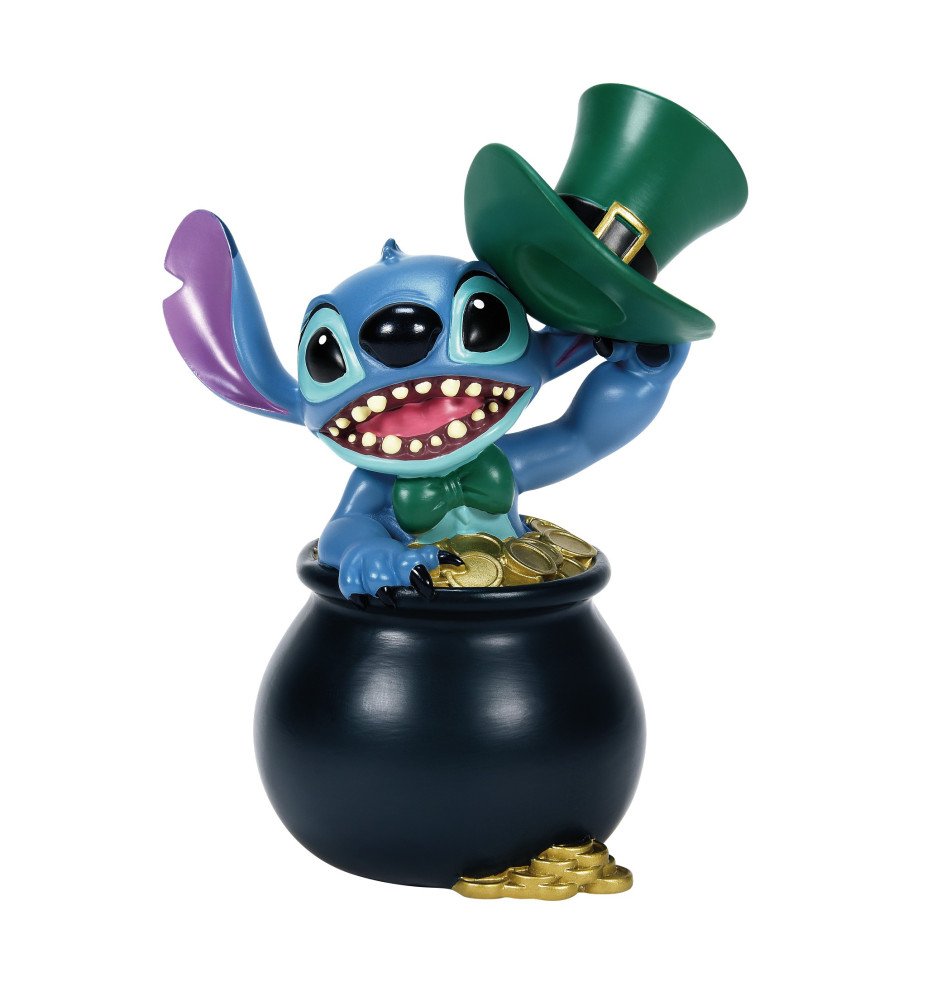Figurine Stitch Irish moment - Disney Showcase