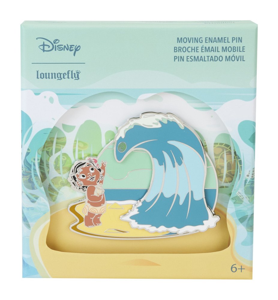 Pin's collector Edition limitée Vaiana waves - Loungefly