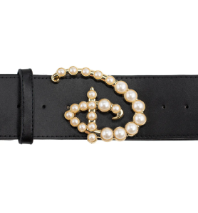 Ceinture Logo Disney Perle - Buckle down