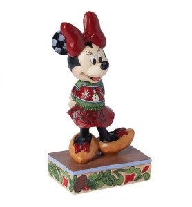 Figurine Minnie noël - Disney Traditions