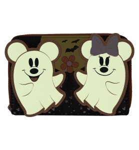 Portefeuille Mickey et Minnie Ghost Halloween - Loungefly