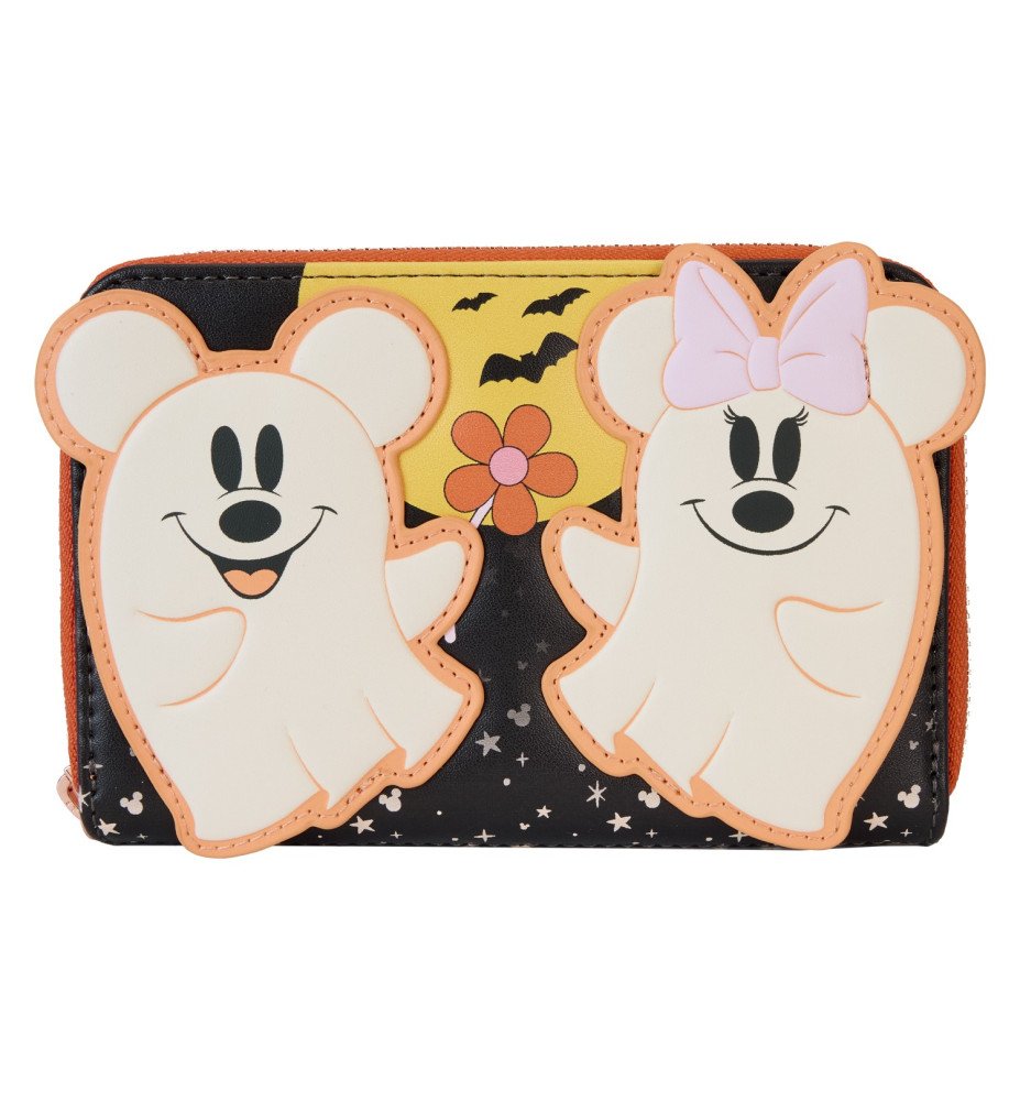 Portefeuille Mickey et Minnie Ghost Halloween - Loungefly
