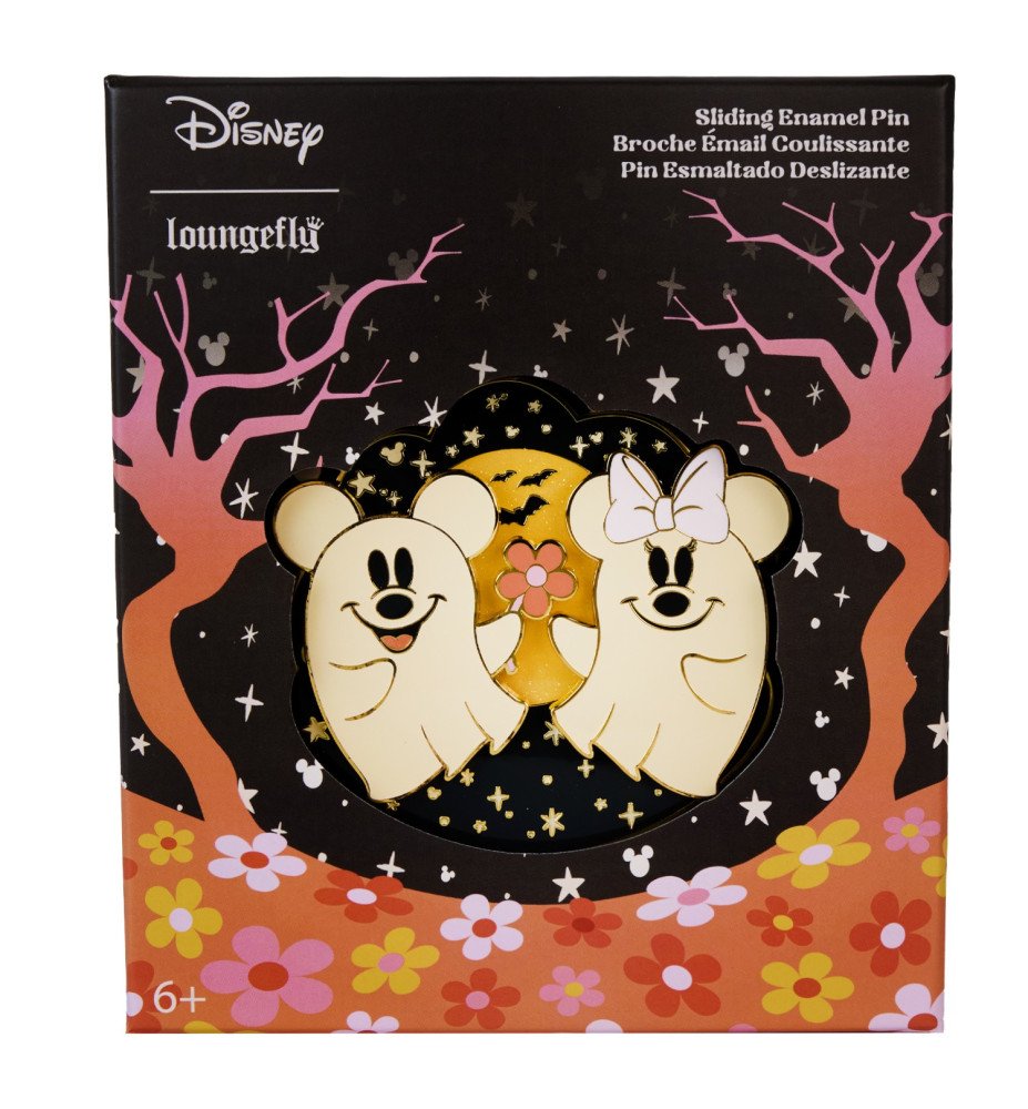 Pin's Collector Edition Limitée Mickey et Minnie Ghost Halloween - Loungefly