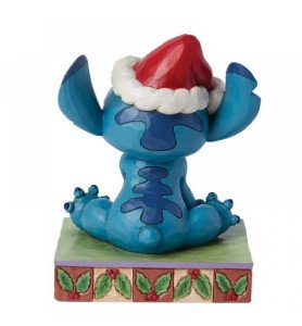 Figurine Stitch Santa et Souillon (Scrump) - Disney Traditions