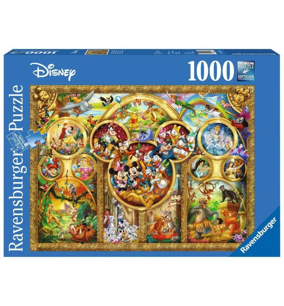 Puzzle Les plus beaux thèmes Disney