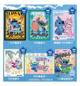Booster Cardfun 4 Cartes - Lilo et Stitch