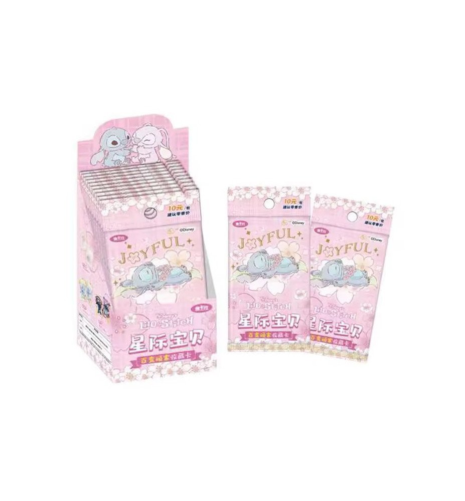 Booster Cardfun 4 Cartes - Lilo et Stitch Mischevous Home