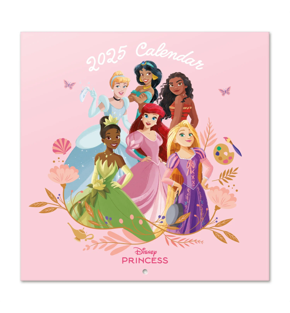 Calendrier 2025 Princesses Disney