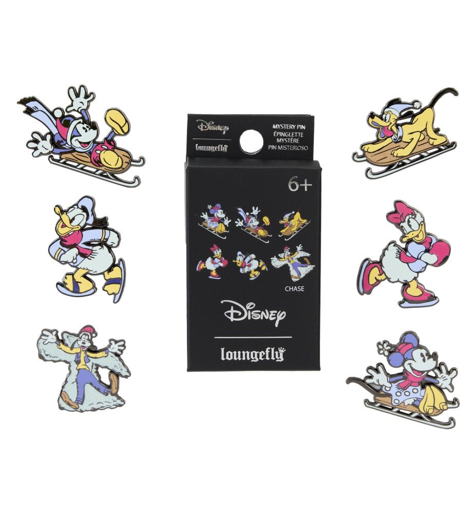 Pin's Mystère Mickey and friends Wonderland Winter - Loungefly