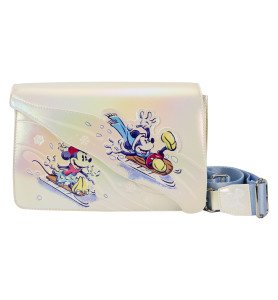 Sac à main Mickey and friends Winter Wonderland - Loungefly