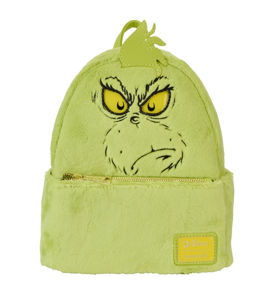 Sac à dos peluche Dr Seuss Le Grinch cosplay - Loungefly