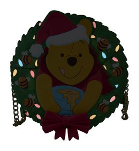 Sac à Main Winnie The Pooh stuck in wreath  - Loungefly