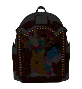 Sac à dos Winnie The Pooh and friends Holiday scene - Loungefly