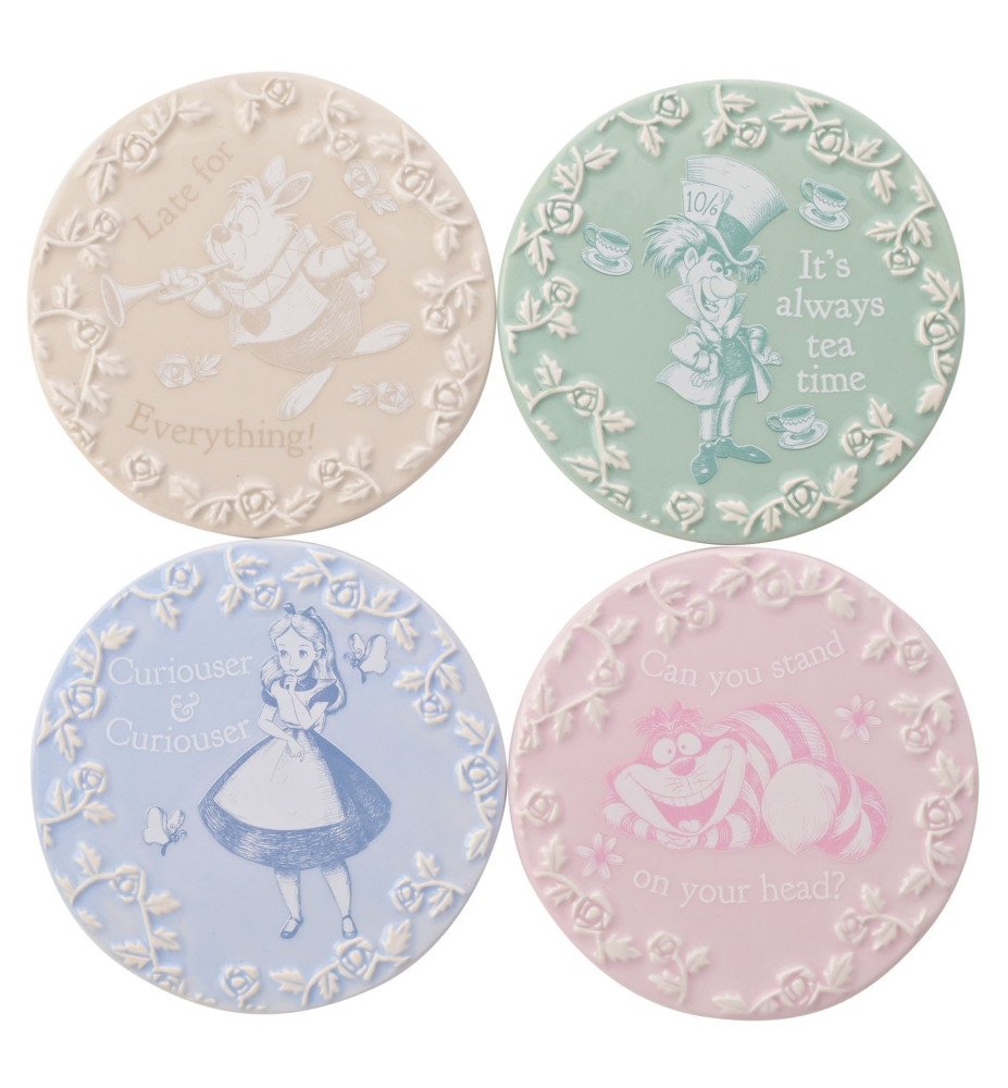 Set de sous verre Alice aux Pays des Merveilles - Vaisselle