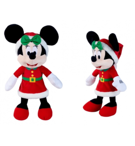 Peluche Minnie Noël 45 cm - Mickey Mouse