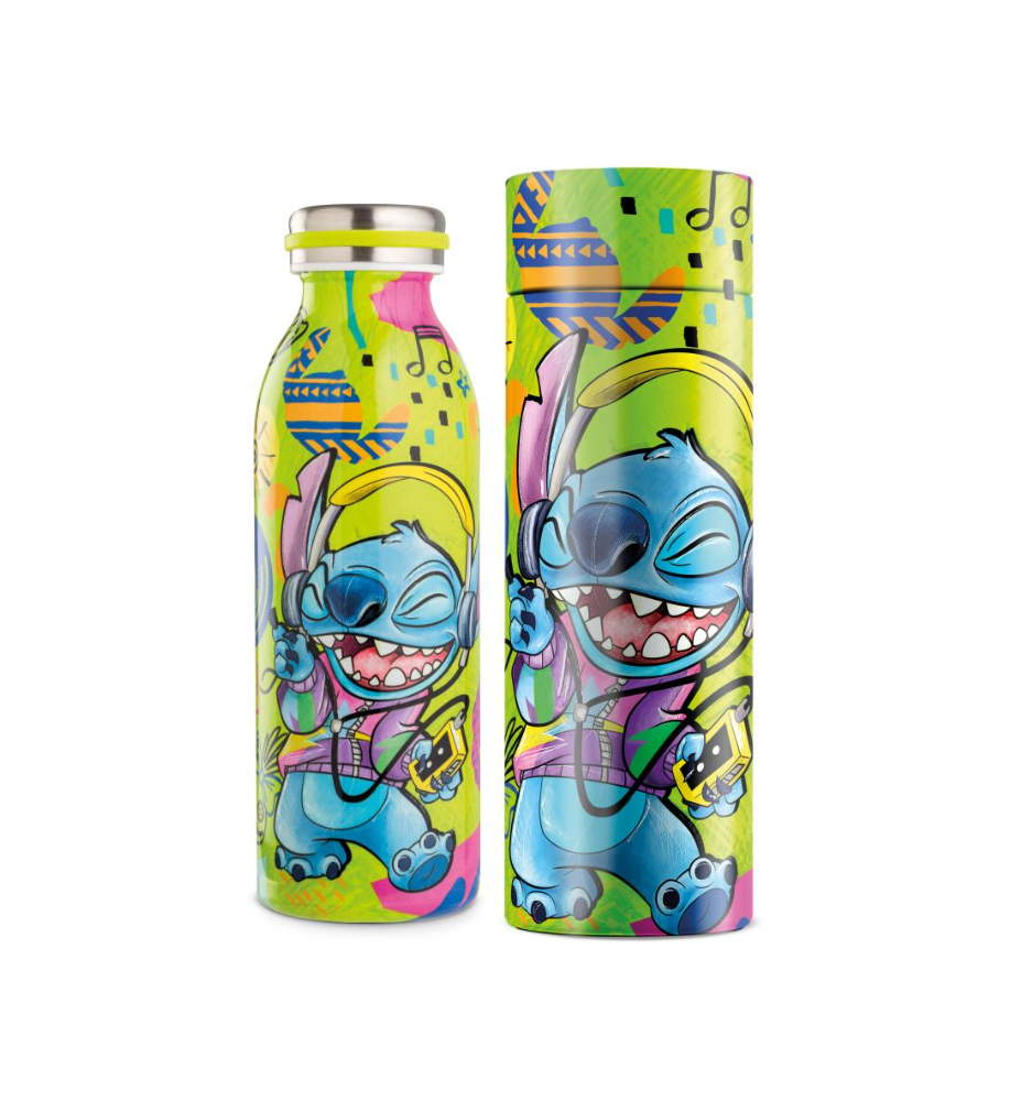 Bouteille Thermique Stitch Verte 500ml - Lilo et Stitch