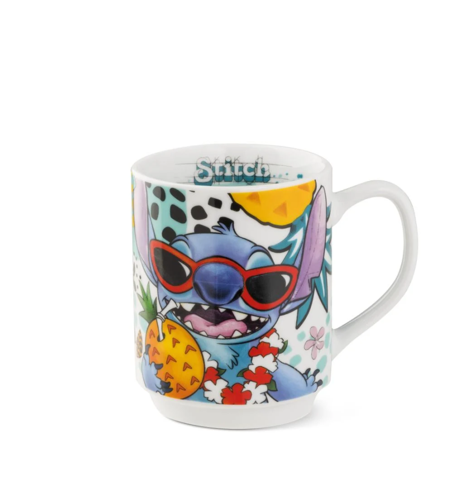 Mug Stitch Blanc 350 ml - Lilo et Stitch