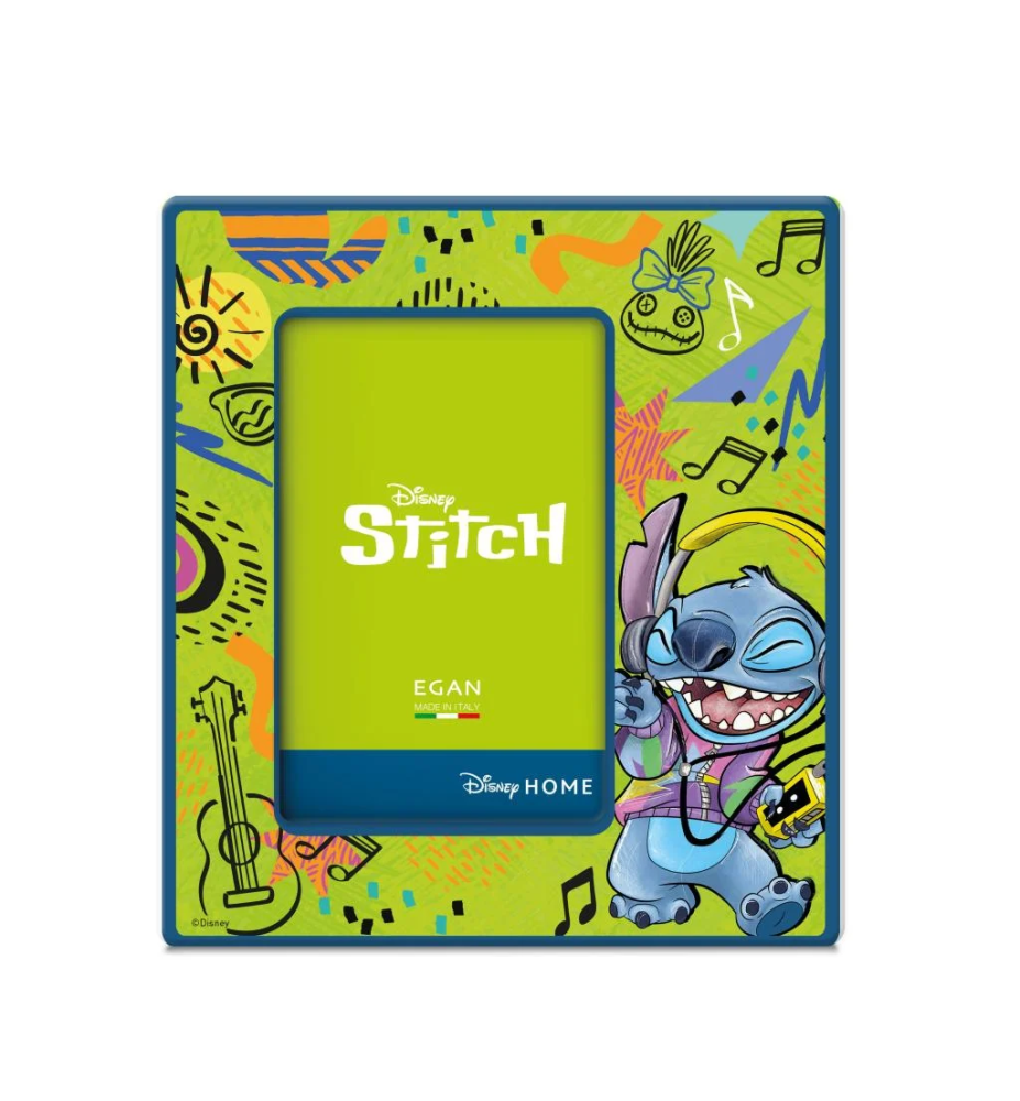 Cadre Photo Stitch Vert - Lilo et Stitch