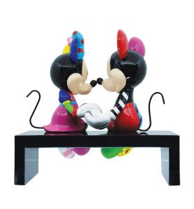 Figurine Mickey et Minnie Love - Disney Britto