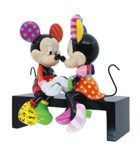 Figurine Mickey et Minnie Love - Disney Britto