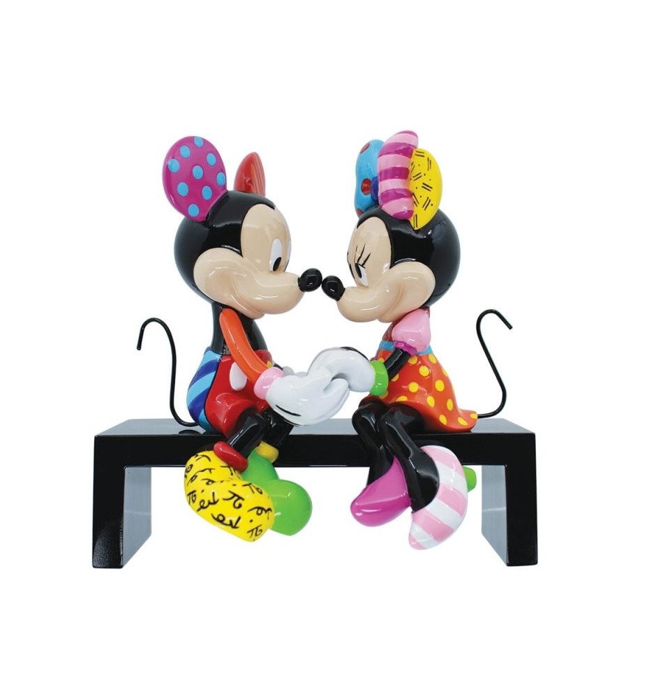 Figurine Mickey et Minnie Love - Disney Britto