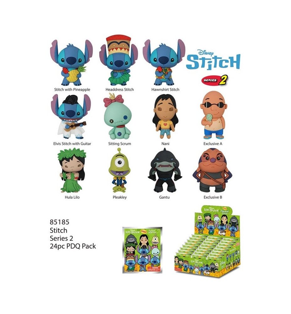 Porte clés Mystère Stitch - Lilo et Stitch