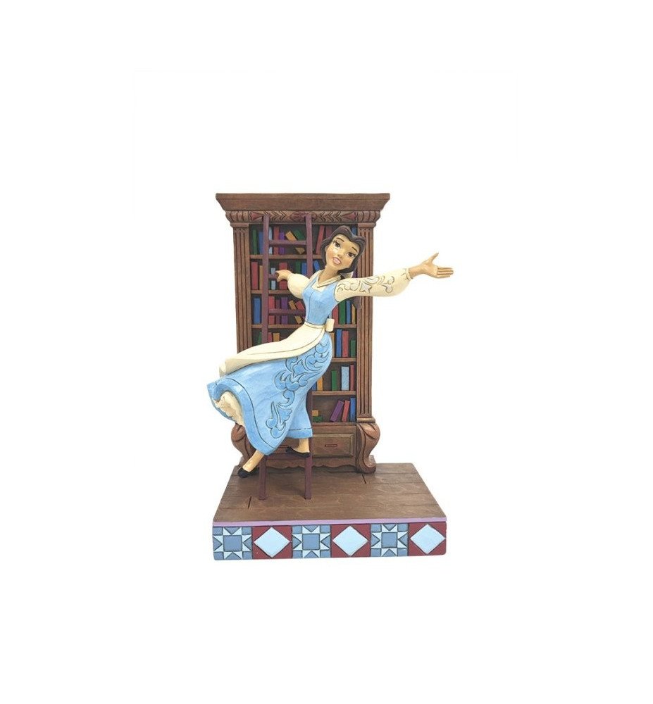 Figurine Belle et ses Livres La Belle et La Bête - Disney Traditions